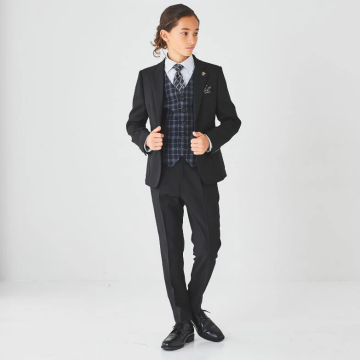ブラック系の卒服セット