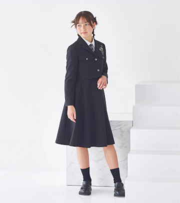 ショートジャケットの卒服スタイル